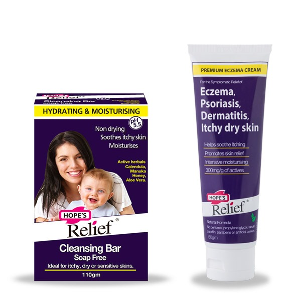 Hope's Relief Eczema Psoriasis twin pack