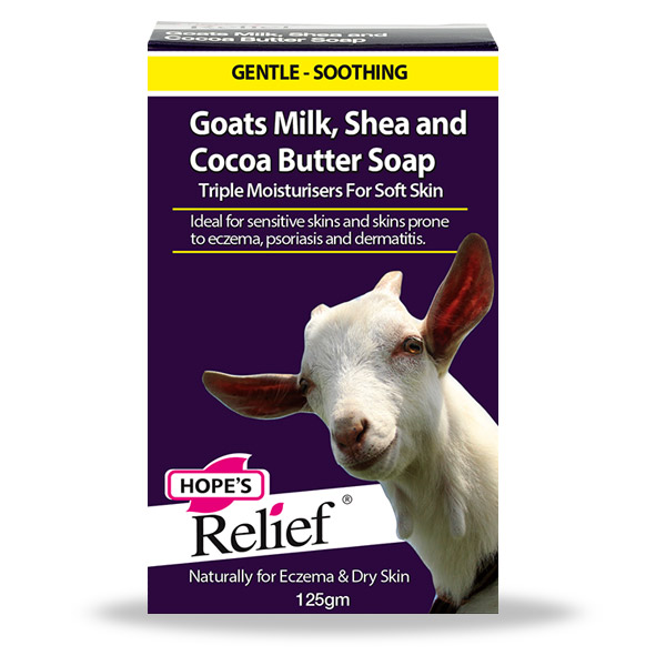 Hope's Relief Eczema Psoriasis Goat's Milk Soap with Shea and Cocoa Butter